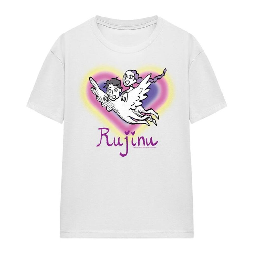 K-Pop Demon Hunters Womens/Ladies Huntrix Saja Boys Rujinu Heart Regular T-Shirt